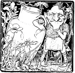 Illustration for an Irish legend in Celtic Fairy Tales, 1892.