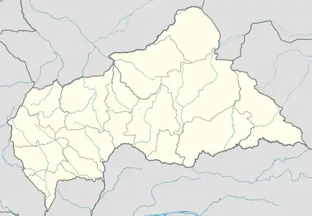 Karawa is located in Central African Republic