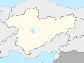 Sızma is located in Turkey Central Anatolia