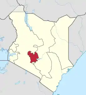 Location in Kenya