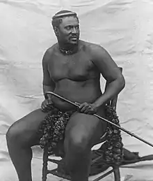 Image 7King Cetshwayo (ca. 1875) (from History of South Africa)