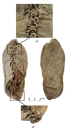 The Areni-1 shoe from Armenia (c. 3500 BC)