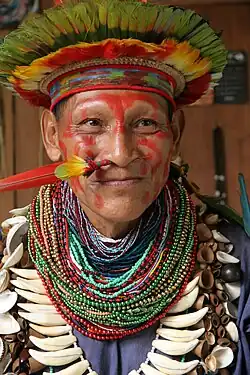 Image 18Shaman of the Cofán people from the Amazonian forest in present-day Ecuador (from Indigenous peoples of the Americas)