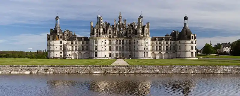 Northern Renaissance - Château de Chambord, Loire, France, by Domenico da Cortona, 1519-1547