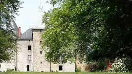 The château de Brie, in Champagnac