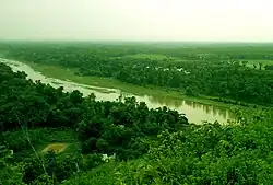 Champavathi river at Saripalli in Vizianagaram District