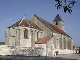 The church in Champignol