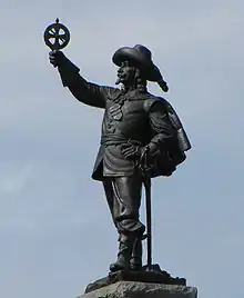 MacCarthy's Samuel de Champlain with Astrolabe.