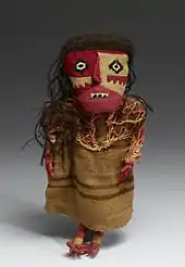 Textile doll (11th century), Chancay culture, found near Lima, Walters Art Museum. Of their small size, dolls are frequently found in ancient Peruvian tombs.