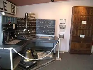 One of many exhibits inside the Arizona Railway Museum.