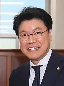 Chang Je-won member of the National Assembly