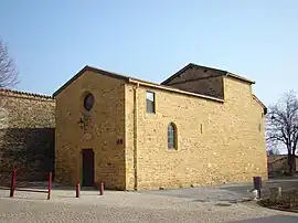 The chapel of Saint-Pierre, in Moiré