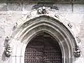 Arched door of Notre-Dame-du-Bon-secours, Salsignac