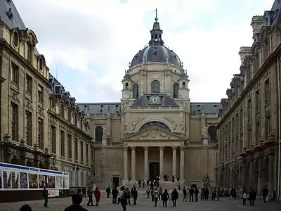 Chapel of the College of Sorbonne by Jacques Lemercier (1635– )