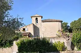 The Romanesque chapel in Saint-Laurent-du-Verdon