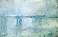 Charing Cross Bridge, London by Claude Monet (1901). Triton