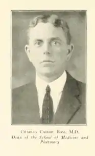 Portrait of Charles Cassidy Bass, M.D., in 1924