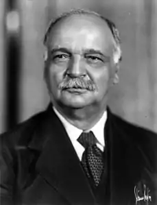 Image 25Charles Curtis (R) was born near Topeka and served as a State Legislator, Congressman and Senator, before becoming Vice President (1929–33). He is the only Native American elected to the Executive Branch (he was born into the Kaw Nation). (from Kansas)