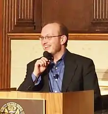 Michael McKeown Bondhus at Lannan Center for Poetics and Social Practice, Georgetown University, 2014