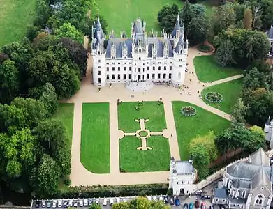 The Chateau de Challain-la-Potherie a Renaissance Revival chateau (1870s)