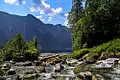 Stream from Chatterbox Falls.