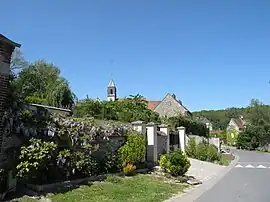 A road within Chavençon