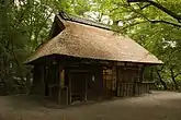 Chaya within the park, offering tea and wagashi