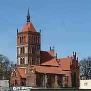 Gothic Saint Nicholas Church, built 13th–14th century