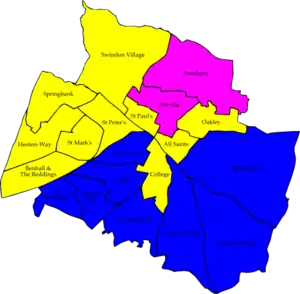 2006 results map