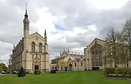 Cheltenham College chapel and library