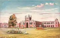 Chepauk Palace, Madras - Tucks Oilette (1907)