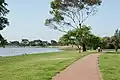 Footpath next to Cherry Lake