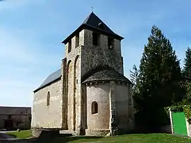 The church of Saint-Martial-Laborie in Cherveix-Cubas