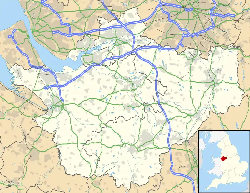 Stockton Heath is located in Cheshire