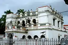 A palatial house in Chettinad