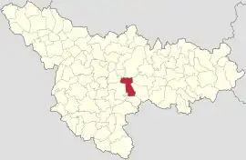 Location in Timiș County