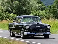 1955 Chevrolet Bel Air 4-door sedan. A look-alike to the 1955 Bel Air in American Graffiti