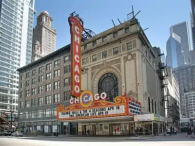 Image 37Chicago Theatre (from Portal:Architecture/Theatres and Concert hall images)