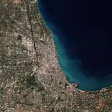 Image 1A satellite image of Chicago (from Chicago)