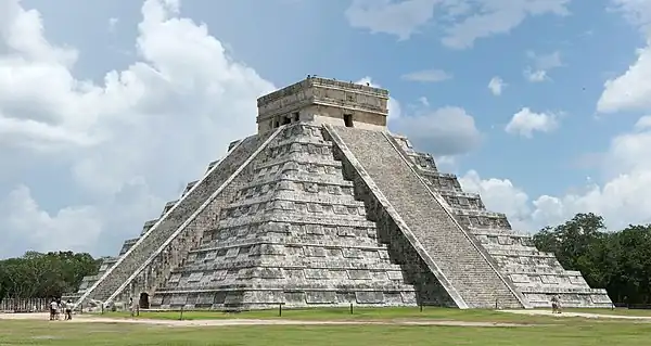 Image 7The Castillo, Chichen Itza, Mexico, ca. 800–900 CE (from History of Mexico)