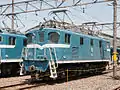 DeKi 107 in standard Chichibu Railway blue livery in May 2010