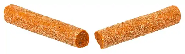 A split Chick-O-Stick