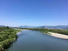 Chikuma River, from Yashima Bridge