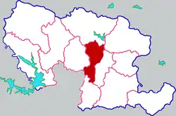 Wolong in Nanyang. Note the map does not include the sub-prefecture-level city of Dengzhou.