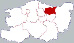 Location in Zhengzhou