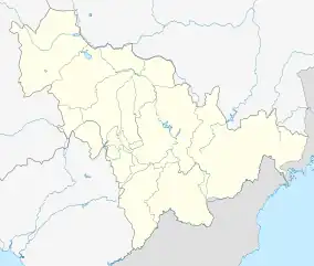 Tonghua is located in Jilin