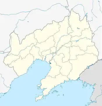 Ganjingzi is located in Liaoning