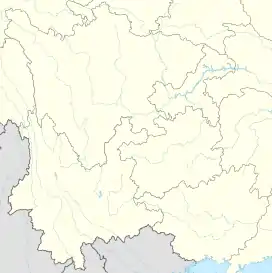 Xishui is located in Southwest China