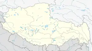 Donggar is located in Tibet