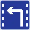 Lane for turn left